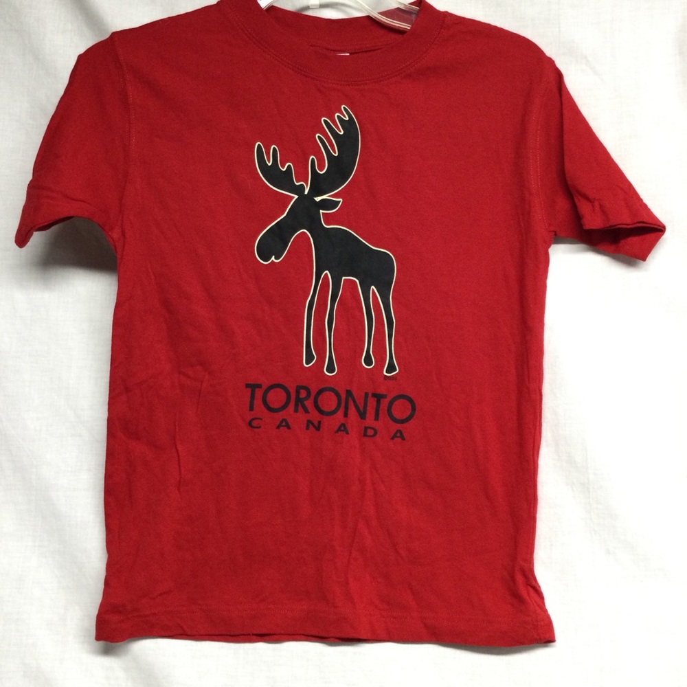 GGS Kids Toronto Moose Graphic Red, Sz M